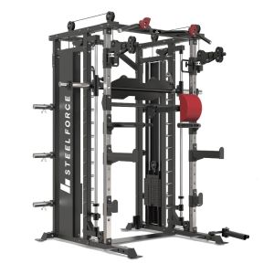 Binom Steel Force B20 Carga de disco, Multigym, Polia dupla, Multipower, Prensa e Acessórios